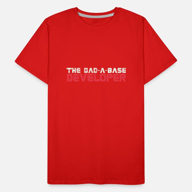 Le Devloper Dad-A-Base T-shirt bio Premium Homme