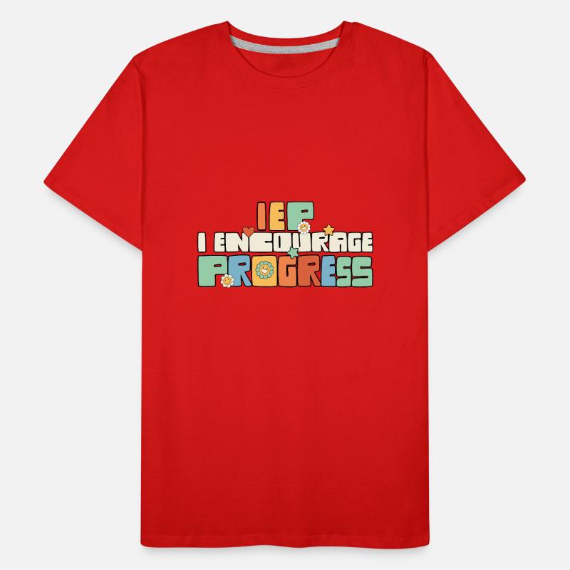 J’encourage les progrès de la réglementation SPED avant T-shirt bio Premium Homme