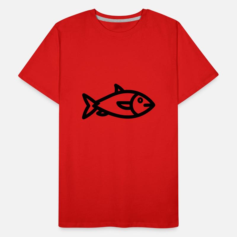 Poisson T-shirt bio Premium Homme