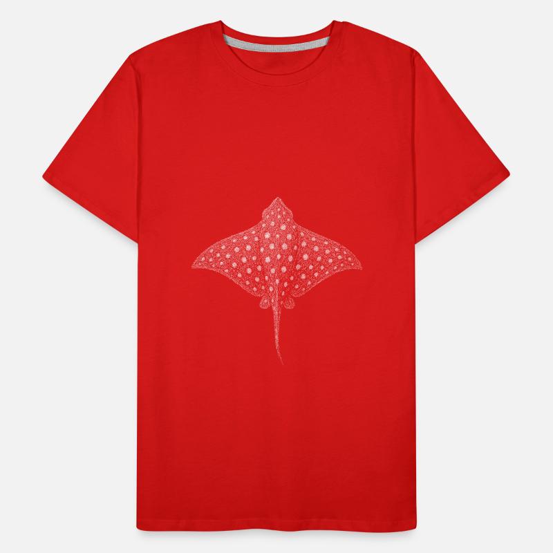 Spotted Eagle Ray Men's Premium Organic T-Shirt
