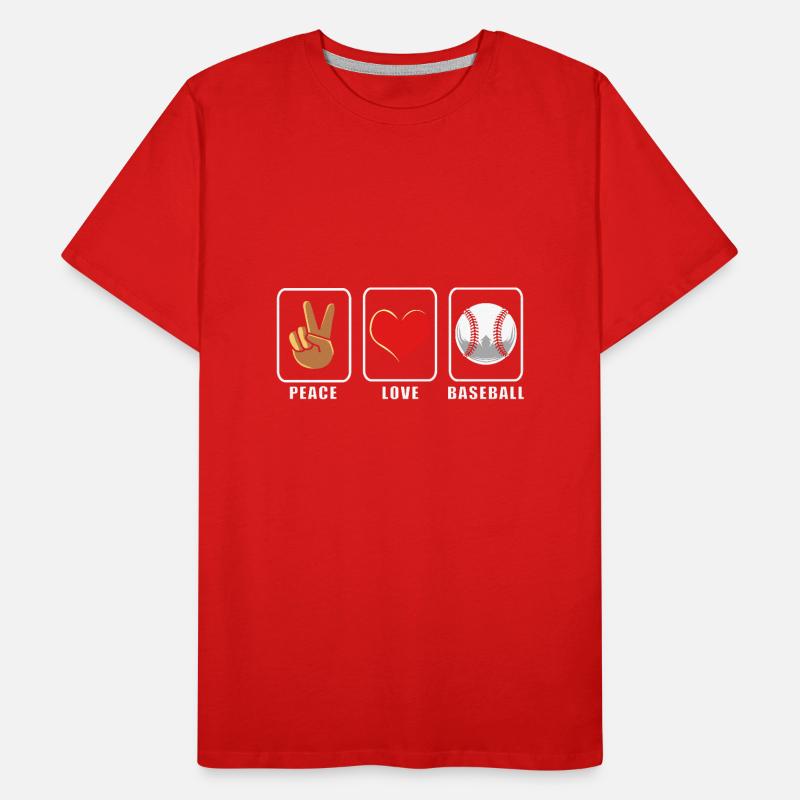 Base-ball T-shirt bio Premium Homme