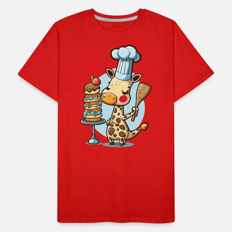 Cuisson à la commande T-shirt bio Premium Homme