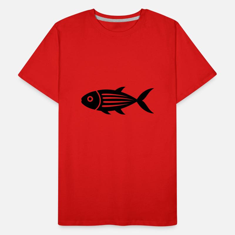 fish Men's Premium Organic T-Shirt