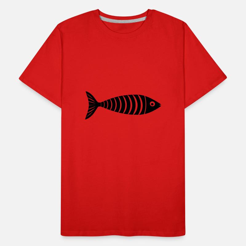 fish Men's Premium Organic T-Shirt