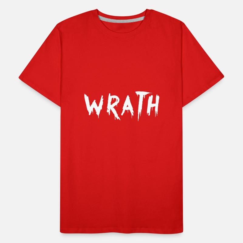 Wrath Men's Premium Organic T-Shirt