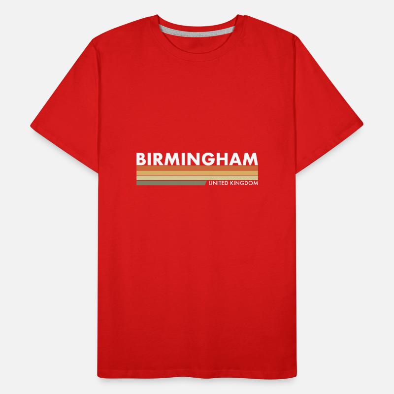 Birmingham UK British British Men's Premium Organic T-Shirt