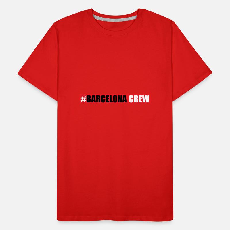 Équipage de Barcelone T-shirt bio Premium Homme