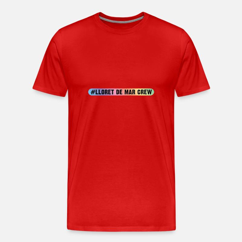 Lloret De Mar Crew - Männer Premium Bio T-Shirt - Rot
