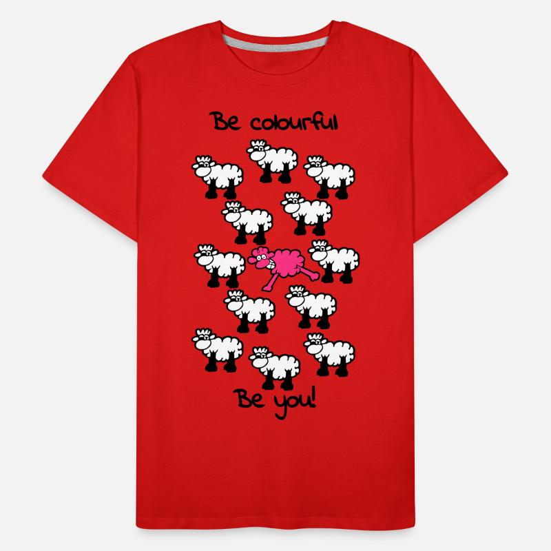 be different - be colourful Männer Premium Bio T-Shirt