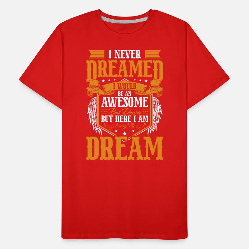 Bus Bus Bus Drivers Men's Premium Organic T-Shirt