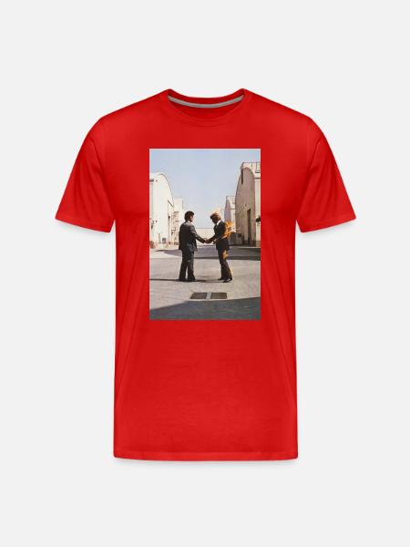 Pink Floyd Wish You Were Here Portada del álbum - Camiseta orgánica premium hombre - 