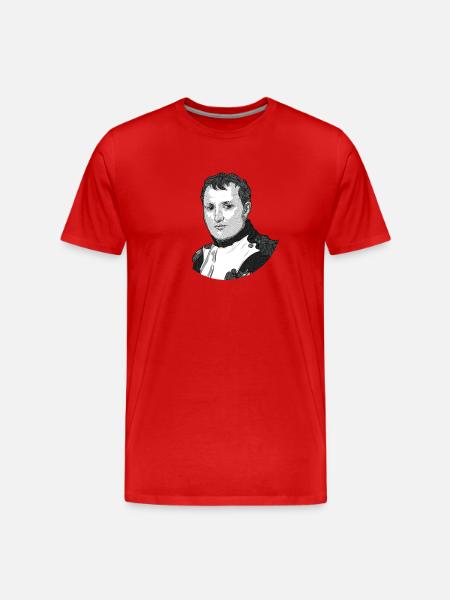 Napoléon Bonaparte - Men's Premium Organic T-Shirt - red