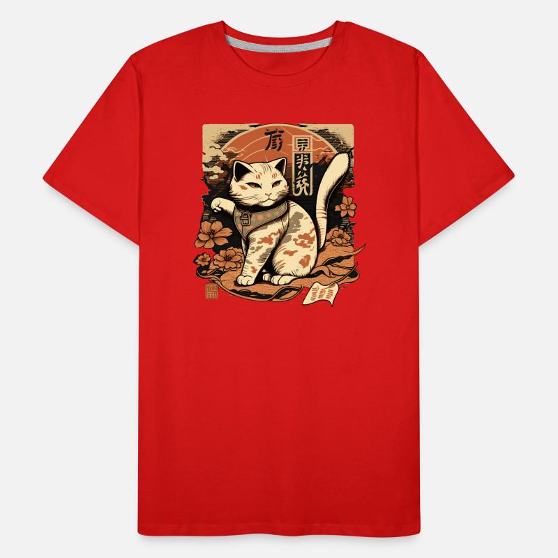 Neko Neko4 Männer Premium Bio T-Shirt