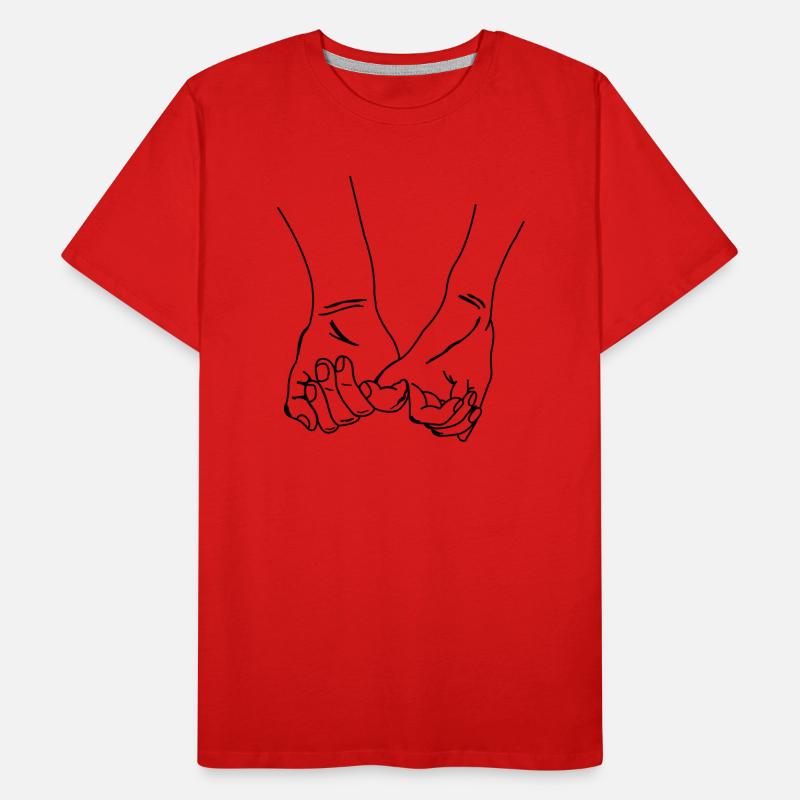 hands Men's Premium Organic T-Shirt