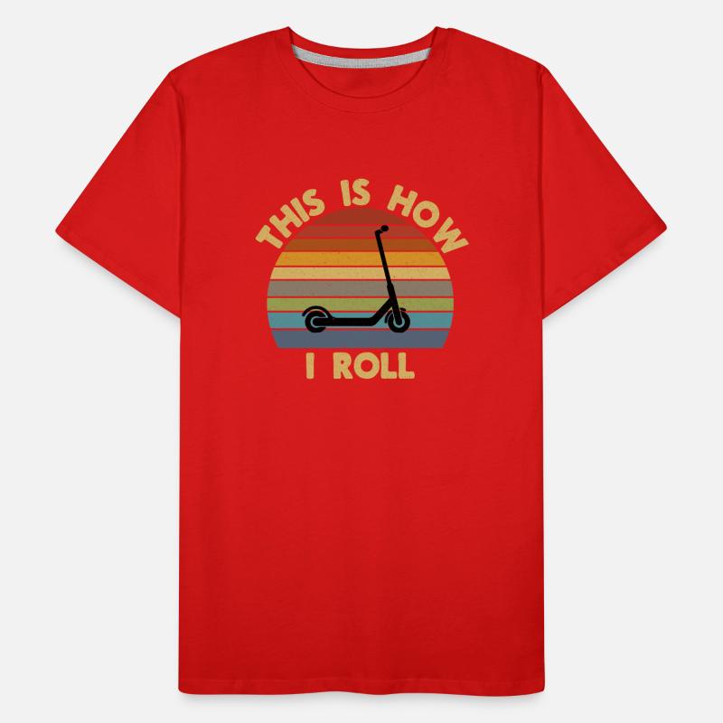 C’est comme ça que je roule T-shirt bio Premium Homme