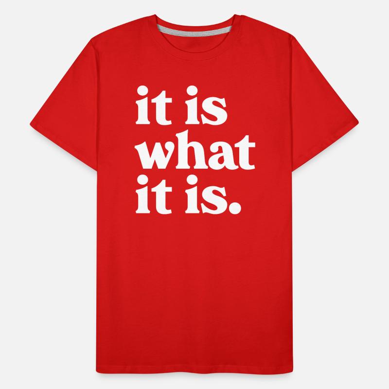 c’est ce qui est T-shirt bio Premium Homme
