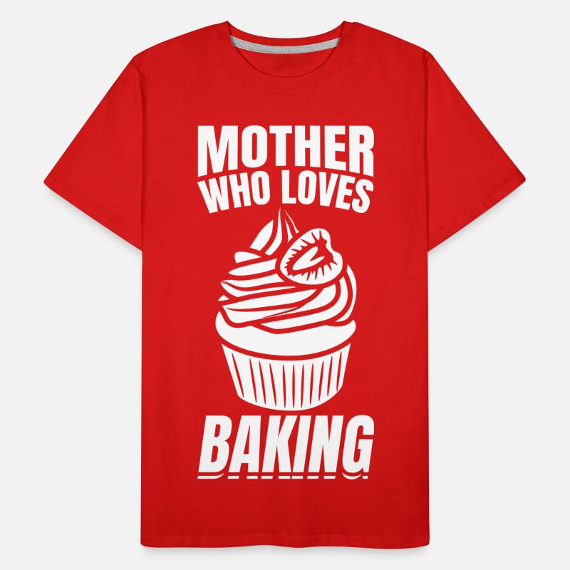 Bäcker Mama Männer Premium Bio T-Shirt