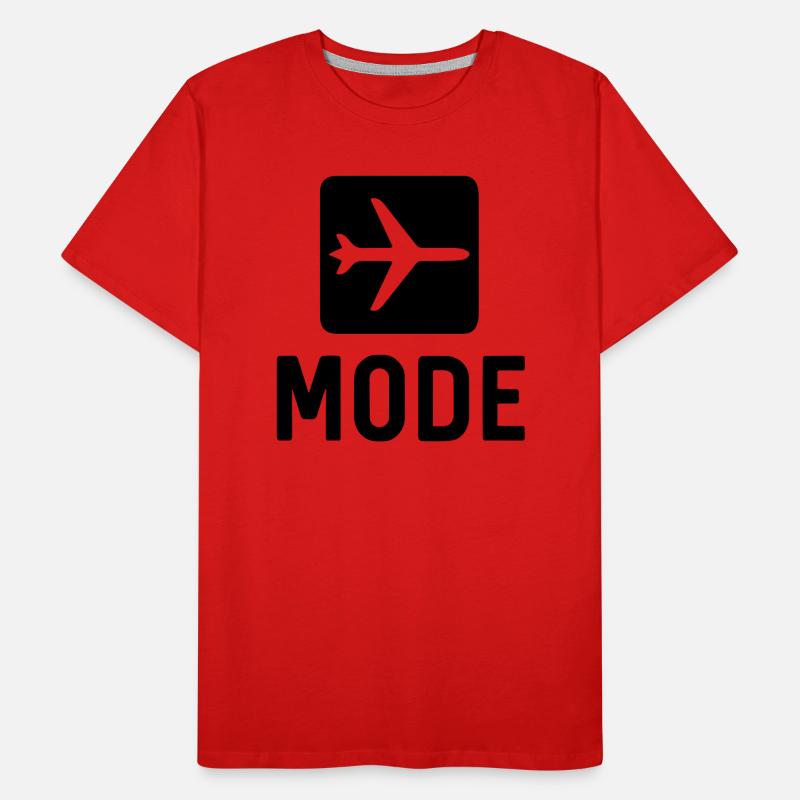 flight mode Men's Premium Organic T-Shirt