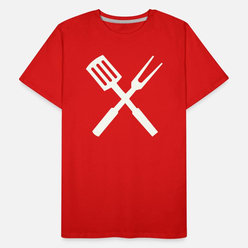 Couverts de chef T-shirt bio Premium Homme
