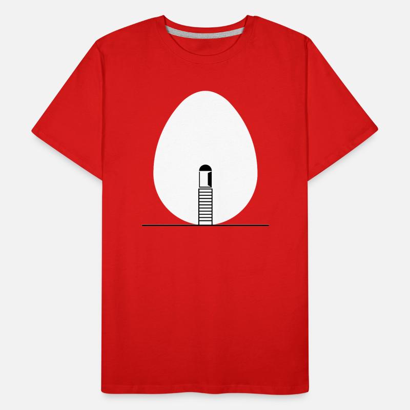 Egg Egg Egg Men's Premium Organic T-Shirt