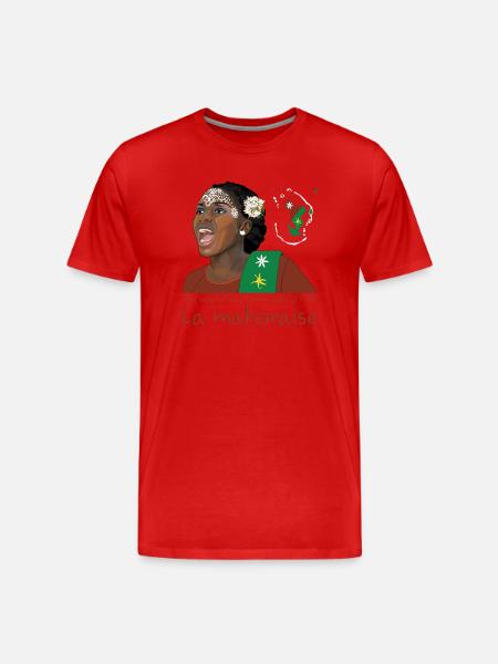Mahoraise - Maore (Mayotte) île d'Afrique - rouge - T-shirt bio Premium Homme - rouge