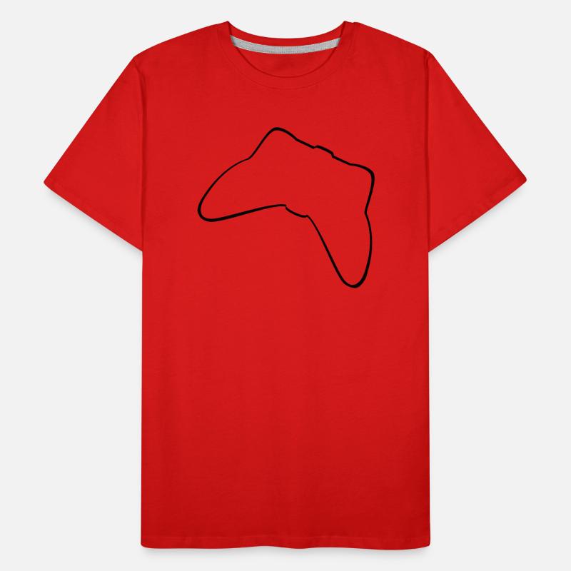Controller Black Men's Premium Organic T-Shirt