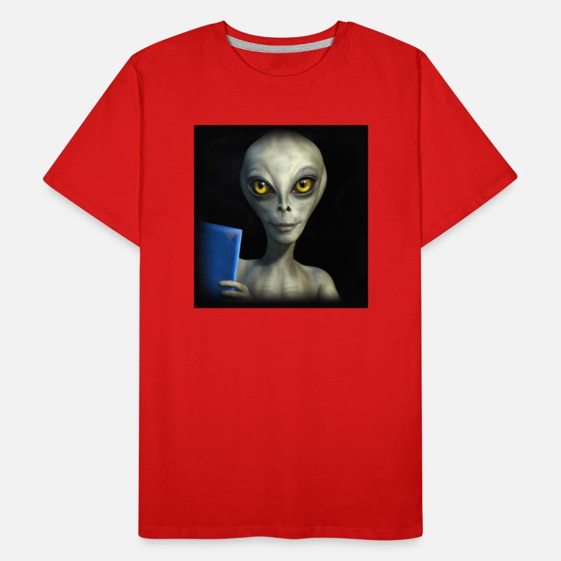 Alien Book Men's Premium Organic T-Shirt