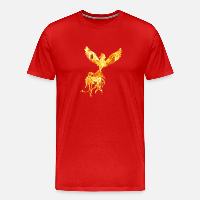 Feuervogel - Männer Premium Bio T-Shirt - undefined