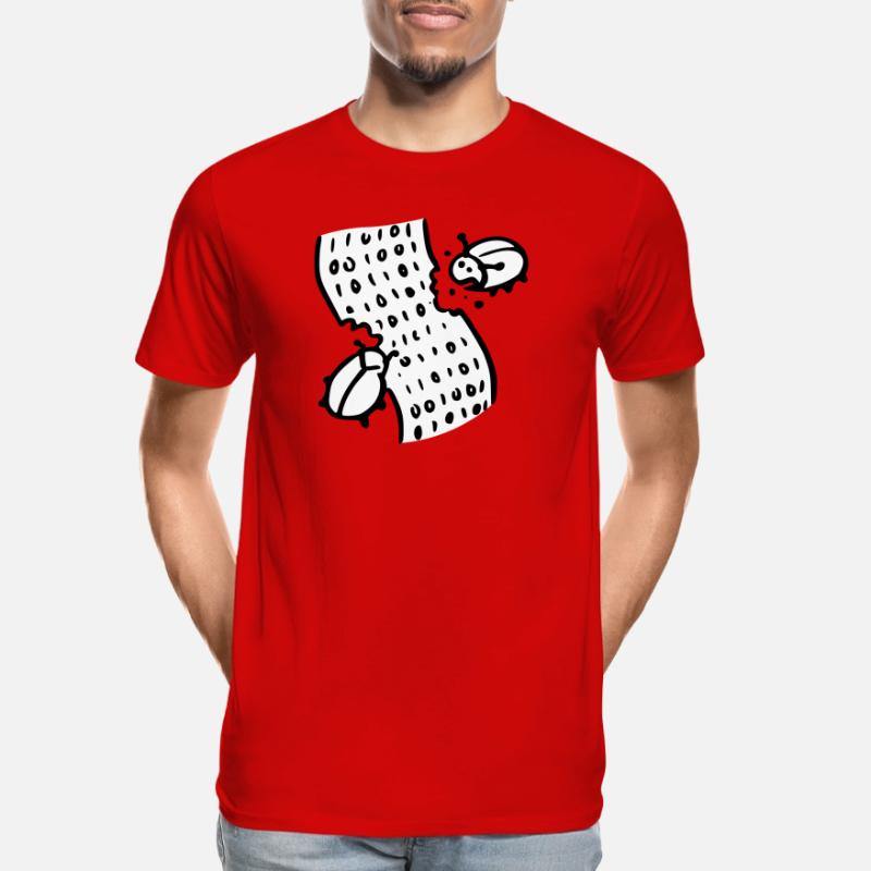 code bugs software T-shirt bio Premium Homme