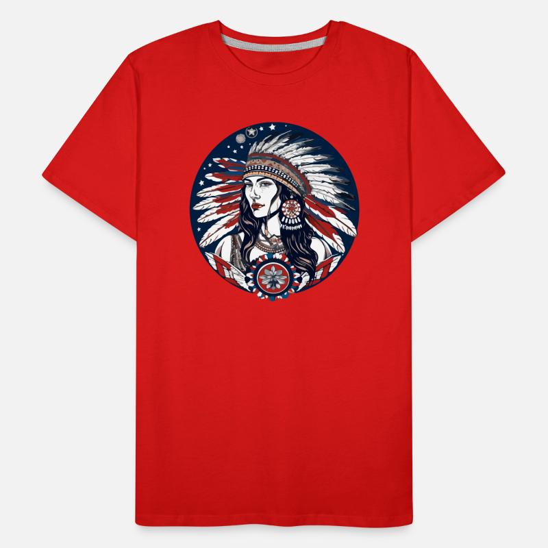 Folklore américain T-shirt bio Premium Homme