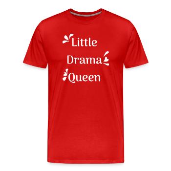 Baby Sayings - Men's Premium Organic T-Shirt - red - Front - Damien (186cm)