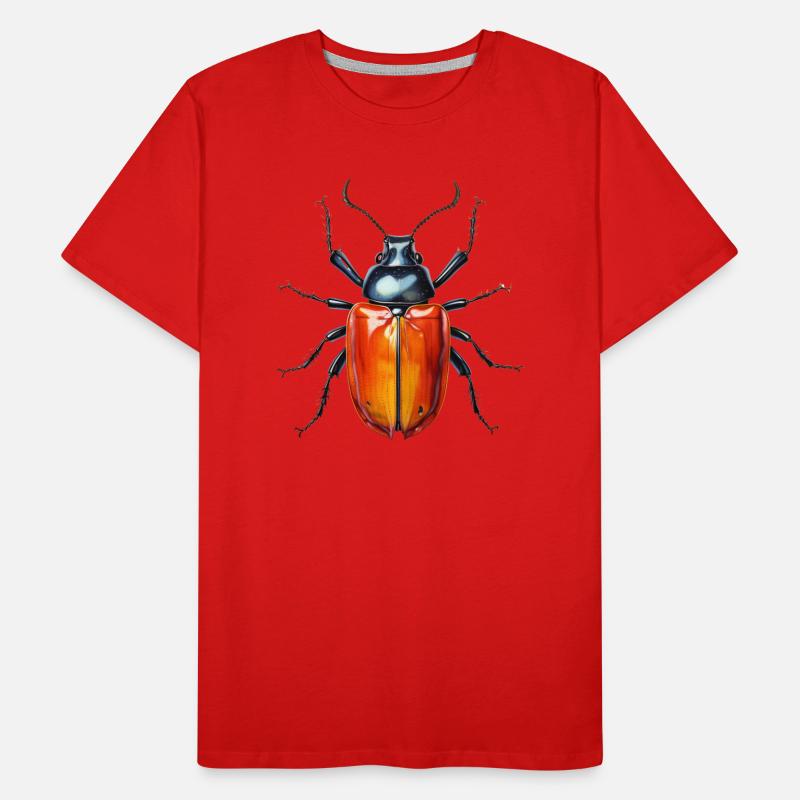 Springtime Bug Men's Premium Organic T-Shirt