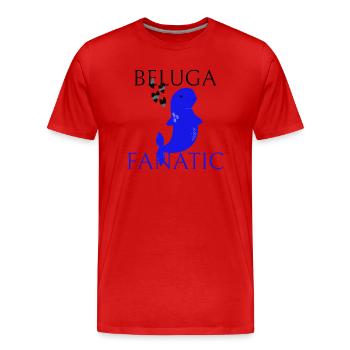 Marine Conservation - Men's Premium Organic T-Shirt - red - Front - Damien (186cm)