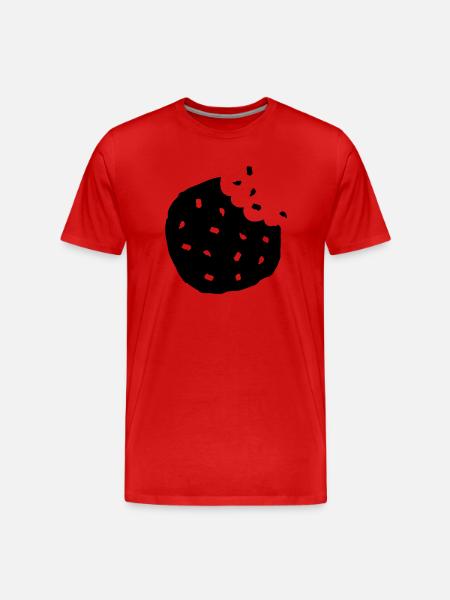 cookie_tg1 - Men's Premium Organic T-Shirt - red
