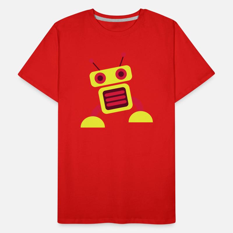 robot 3c Männer Premium Bio T-Shirt