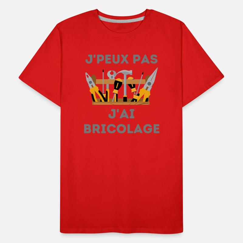 Bricolage bricoleur T-shirt bio Premium Homme