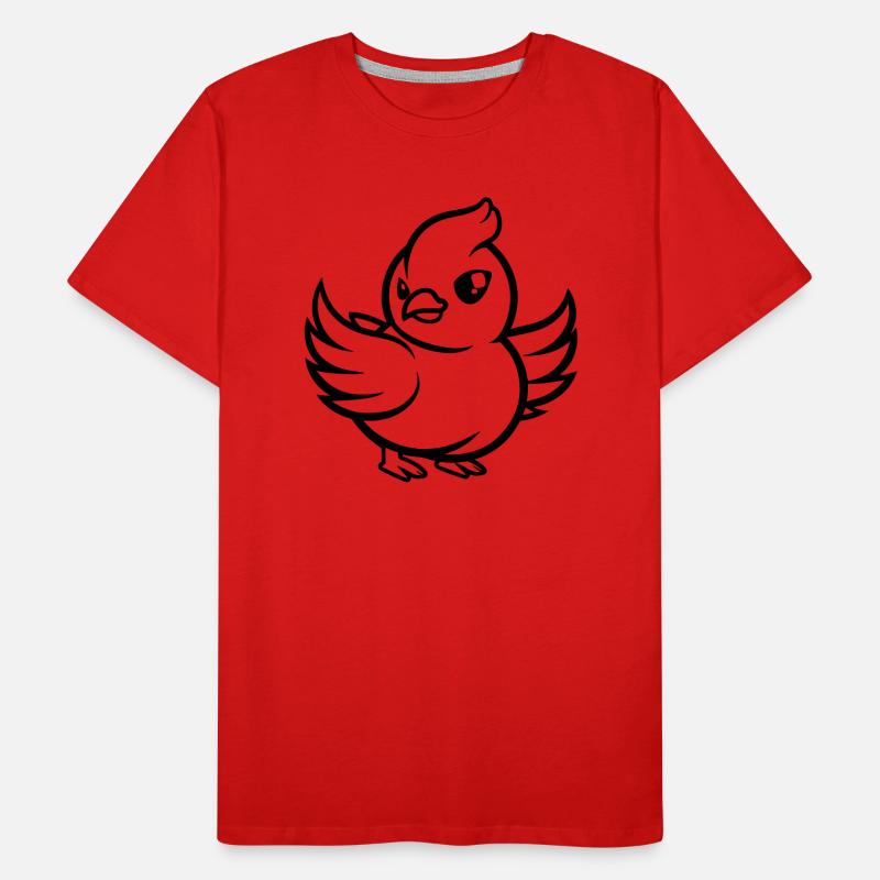 Pigeon Comic Men's Premium Organic T-Shirt
