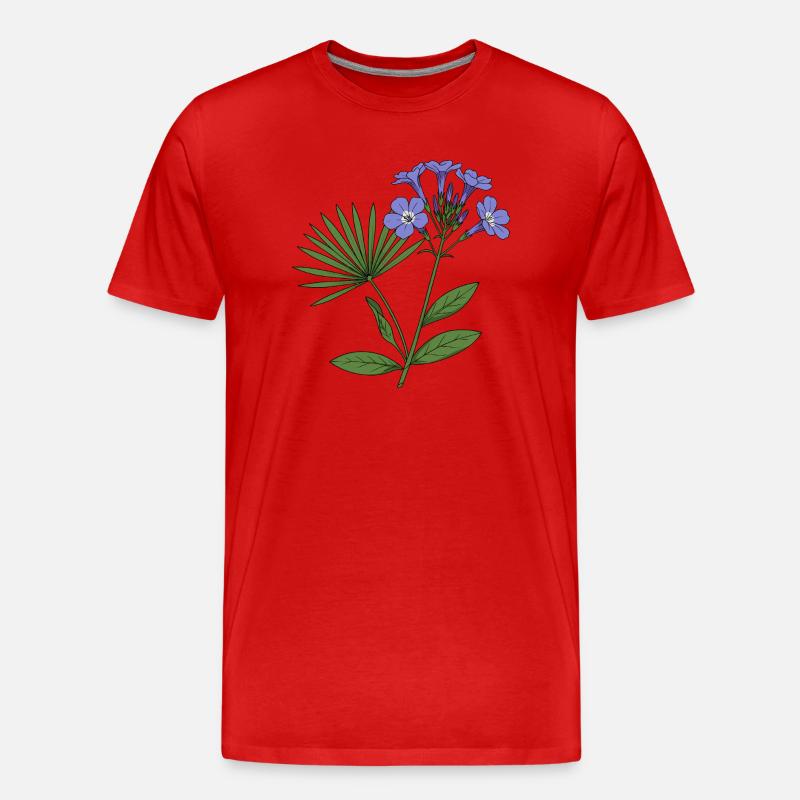 Babiana stricta - Männer Premium Bio T-Shirt - Rot