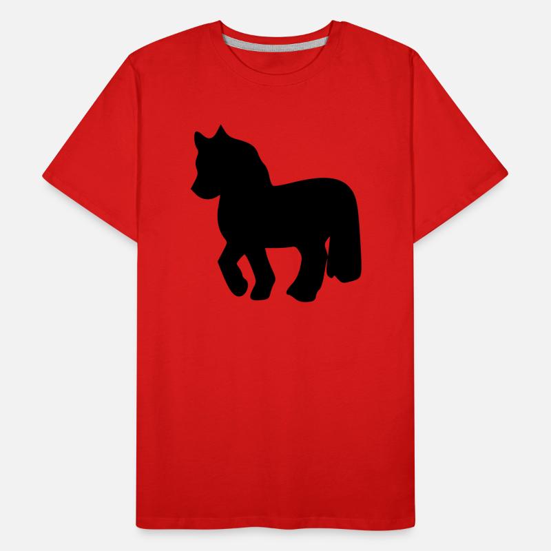 poney T-shirt bio Premium Homme