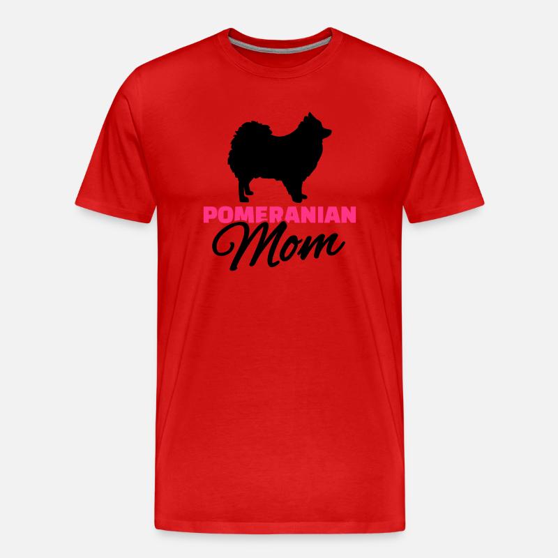 Spitz - Männer Premium Bio T-Shirt - Rot
