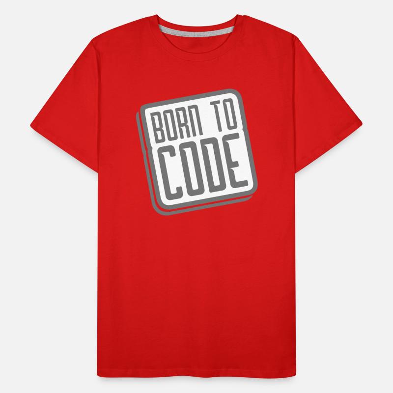 né à code T-shirt bio Premium Homme