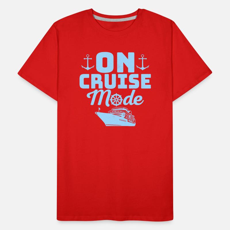 On Cruise Mode Crusing Vacation Cruiser Männer Premium Bio T-Shirt