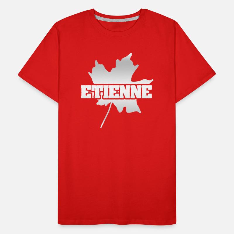 Maple leaf Etienne Men's Premium Organic T-Shirt