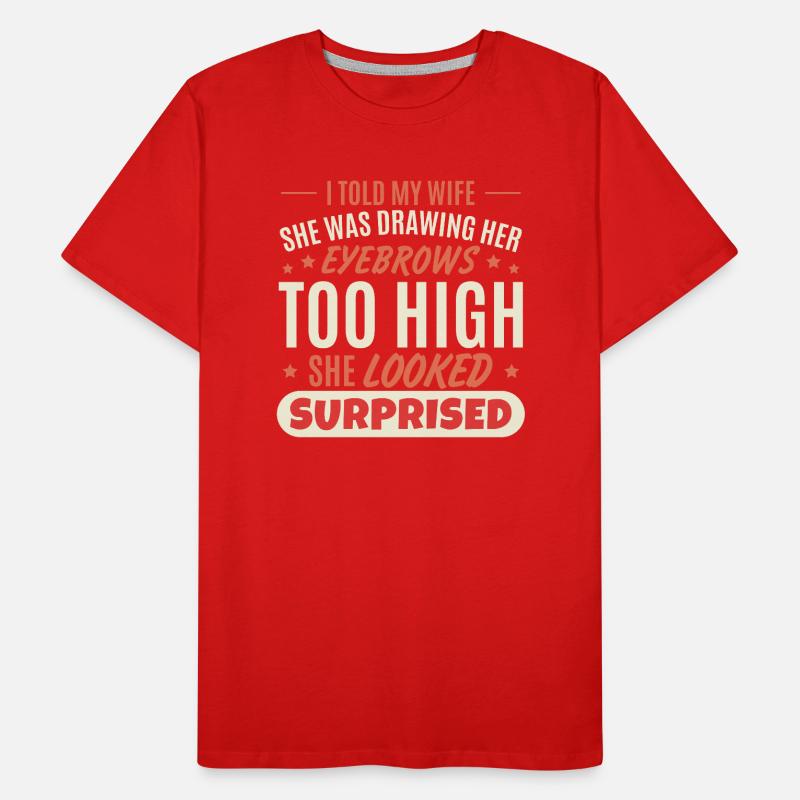 Lustiger Ehemann Männer Premium Bio T-Shirt