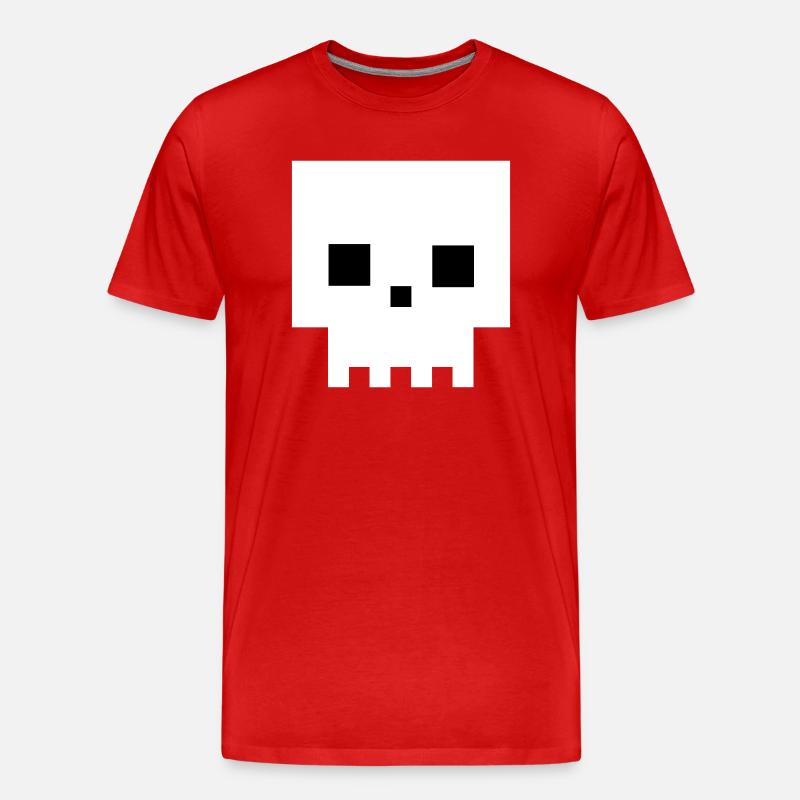 Langweiler - Männer Premium Bio T-Shirt - Rot