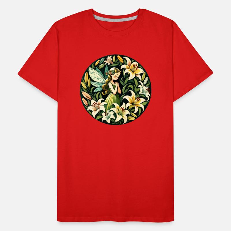 Fée des lys T-shirt bio Premium Homme