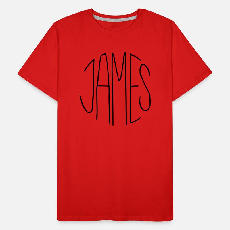 James T-shirt bio Premium Homme