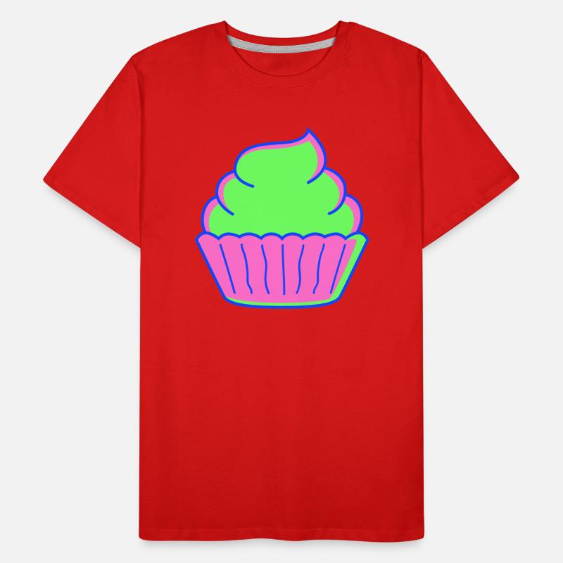 Cupcake T-shirt bio Premium Homme