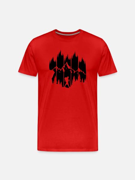 trip - Men's Premium Organic T-Shirt - red