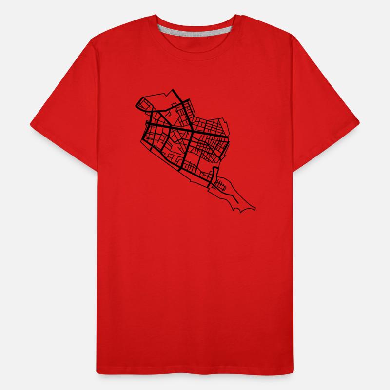 Friedrichshain Berlin Männer Premium Bio T-Shirt